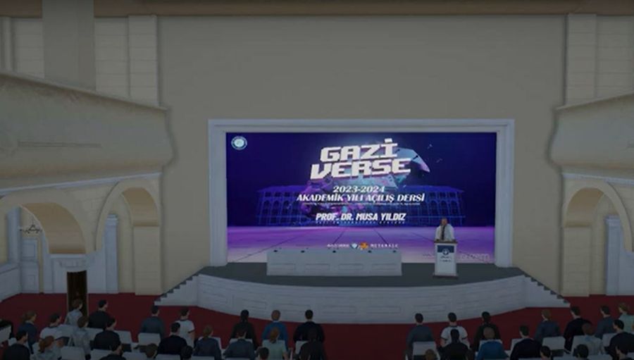 Gazi Üniversitesinden metaverse evreninde ilk ders