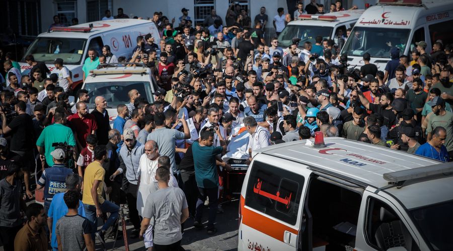 Gazze’deki hastanelere tıbbi yardım ulaştırmak için güvenlik garantisi yok